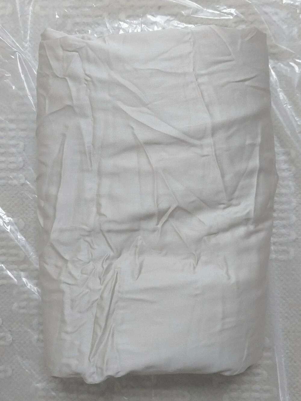 NWOT! Quince 100% Organic Bamboo -Sand Duvet Cover! King/ Cal King (482)
